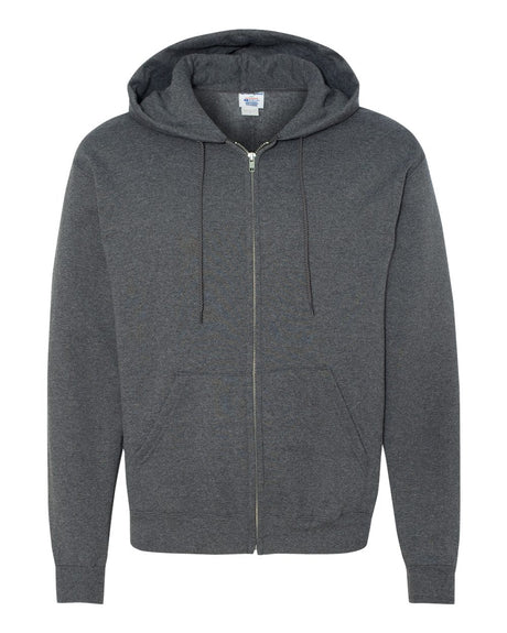 Champion® Powerblend Full-Zip Hooded Sweatshirt