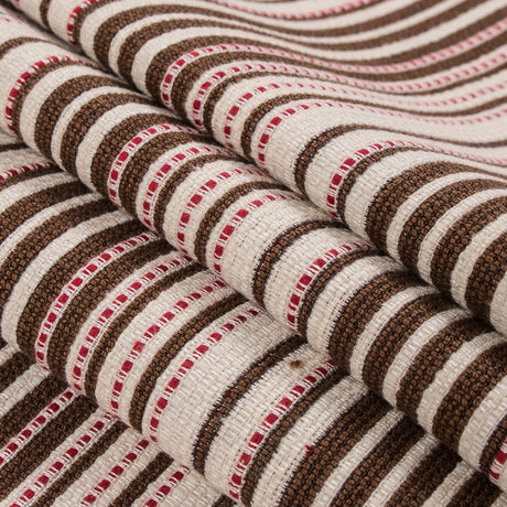 Peppermint Bark Striped Double-Face Cotton Woven
