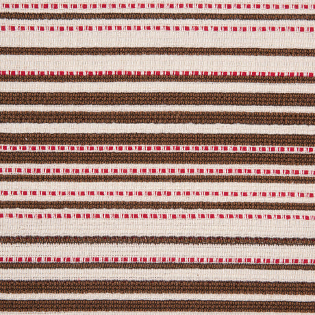 Peppermint Bark Striped Double-Face Cotton Woven