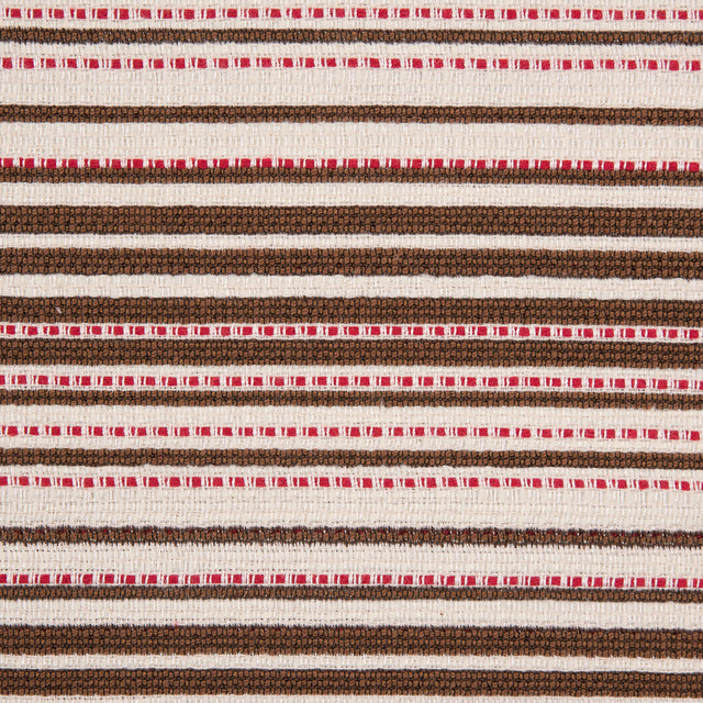 Peppermint Bark Striped Double-Face Cotton Woven