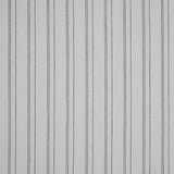 White/Black Pencil Striped Stretch Shirting