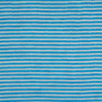 Malibu Blue/White Candy Striped Crinkled Organdy