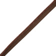 Chocolate Cotton Blend Twisted Cord Trim - 0.25"