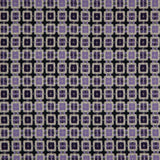 Violet/Amaranth Purple Geometric Blended Woven