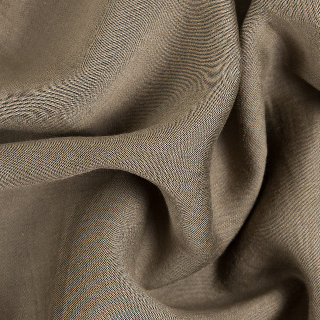 Black Olive/Moonlight Double-Faced Suiting