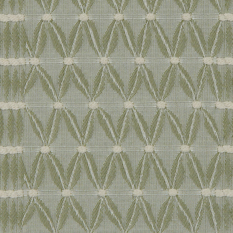 Whisper Green Textural Chevron Striped Woven