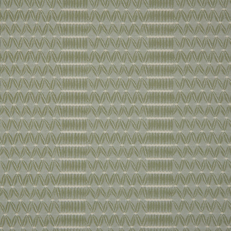 Whisper Green Textural Chevron Striped Woven
