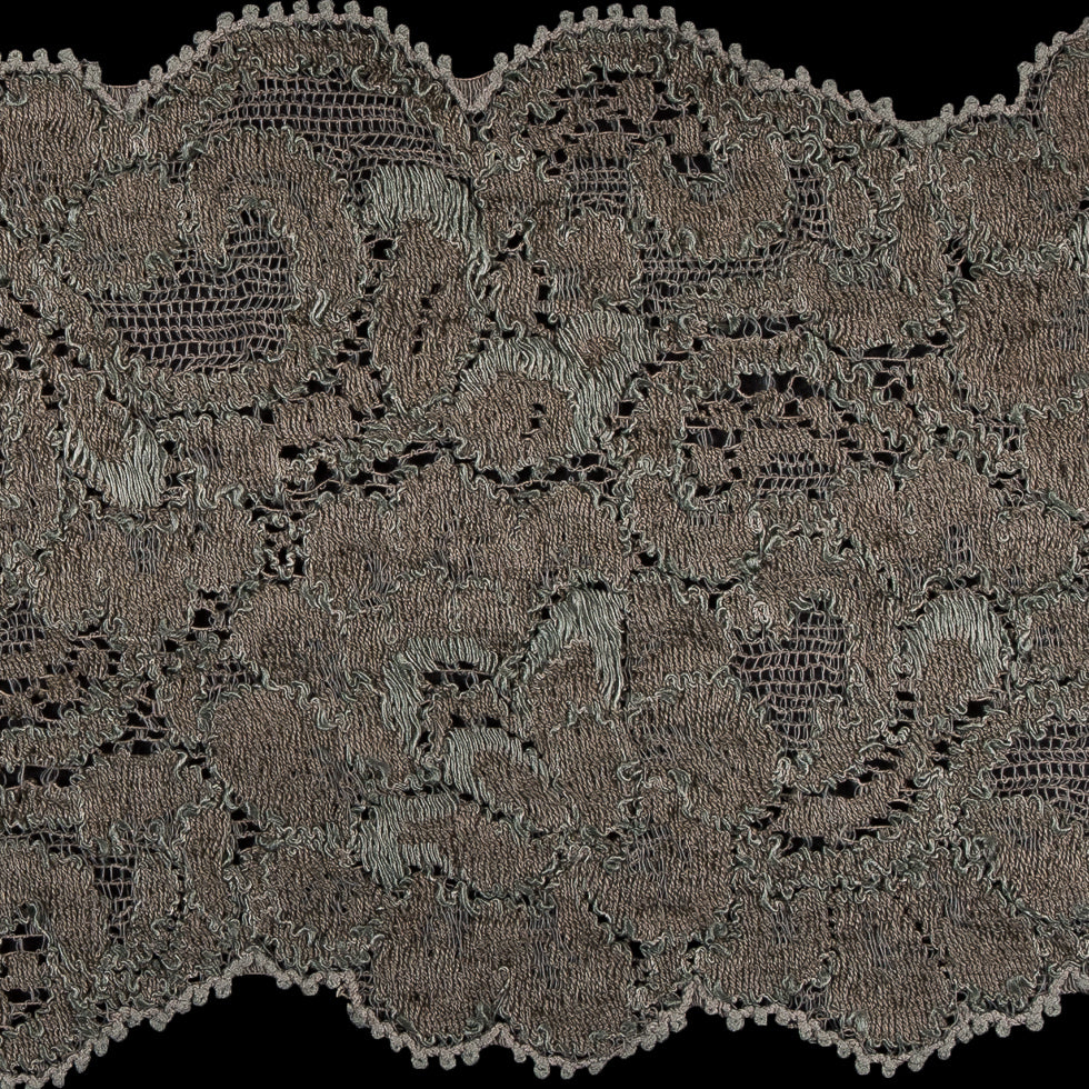 Sage Stretch Lace Trim - 3.5"
