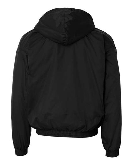 Chaqueta con capucha forrada de forro polar