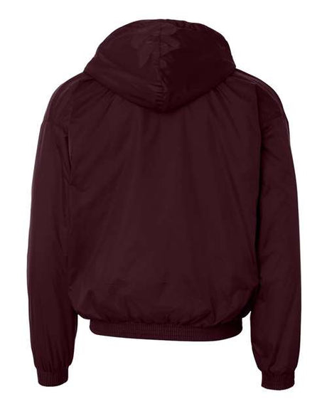 Chaqueta con capucha forrada de forro polar