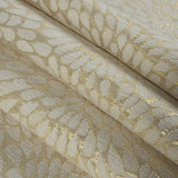 Metallic Ivory/Natural Classical Polyester Jacquard/Brocade
