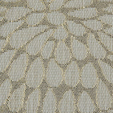 Metallic Ivory/Natural Classical Polyester Jacquard/Brocade