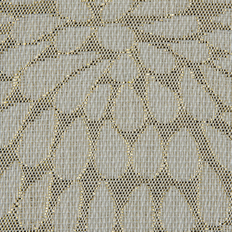 Metallic Ivory/Natural Classical Polyester Jacquard/Brocade