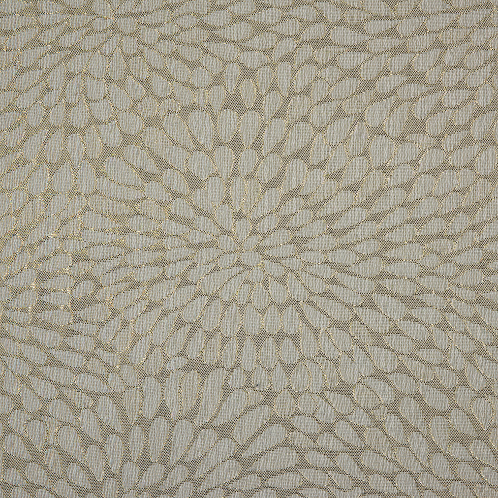Metallic Ivory/Natural Classical Polyester Jacquard/Brocade
