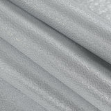 Metallic Polyester Lame - Silver and White