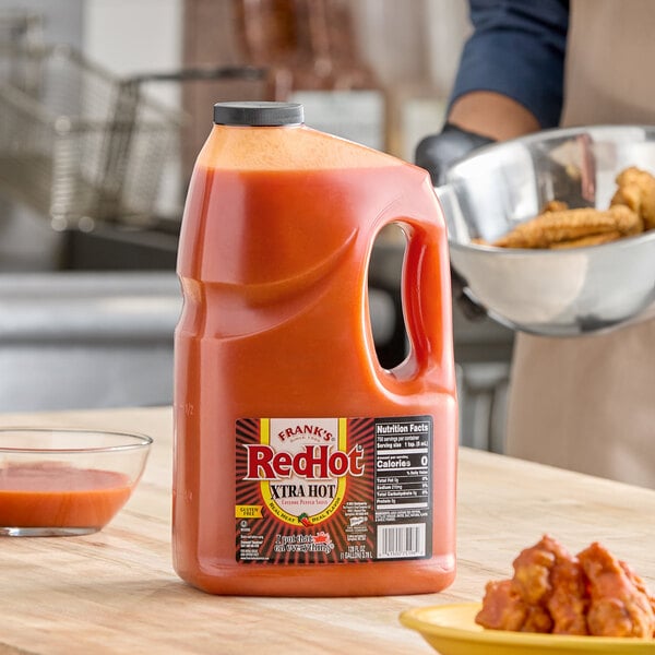 Frank's RedHot 1 Gallon XTRA Hot Cayenne Sauce