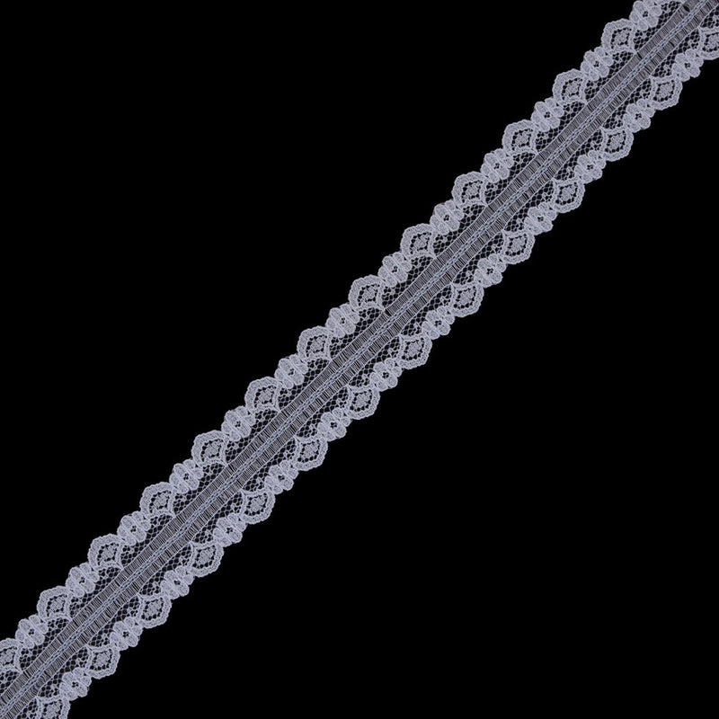 Pale Blue Lace Trim - 1"