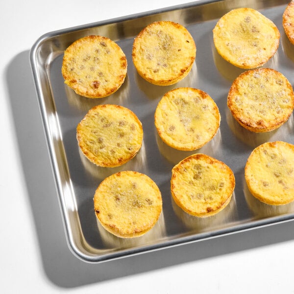 Artisan Kitchens Sausage and Three Cheese Egg Bites 2.3 oz. - 140/Case