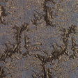 Metallic Gold and Gray Abstract Brocade