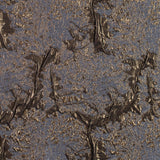 Metallic Gold and Gray Abstract Brocade