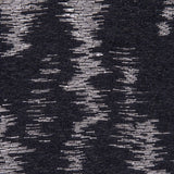 Black and Metallic Beige Ikat Brocade