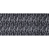 Black and Metallic Beige Ikat Brocade