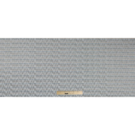 Ivory, Lake Blue and Silver Metallic Brocade