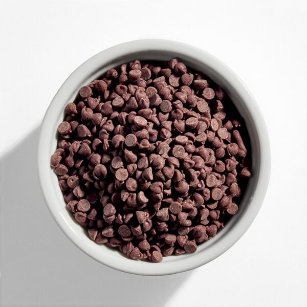 HERSHEY'S 25 lb. Mini Semi-Sweet Chocolate 4M Baking Chips