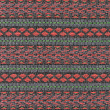 Fluorescent Pink and Lady Green Tribal Jacquard