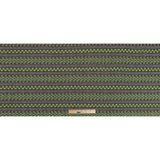 Fluorescent Green and Lady Pink Tribal Jacquard