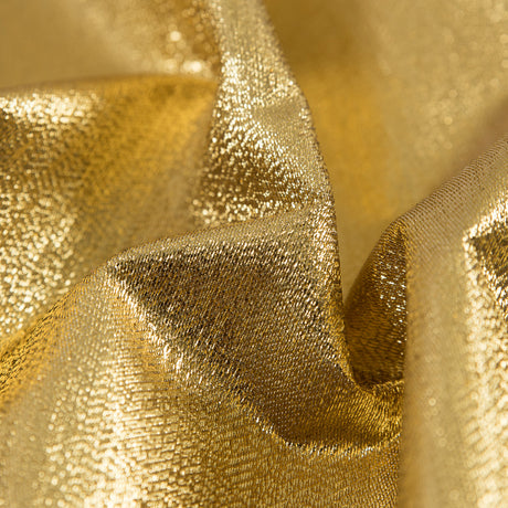 Woven Lame - Metallic Gold