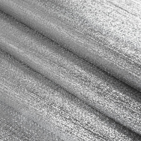 Woven Lame - Metallic Silver