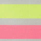 Striped Taffeta - Fluorescent Pink