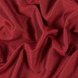 True Red Solid Polyester Shantung