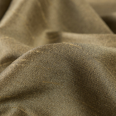 Buff Yellow Solid Polyester Shantung