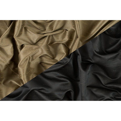 Buff Yellow Solid Polyester Shantung