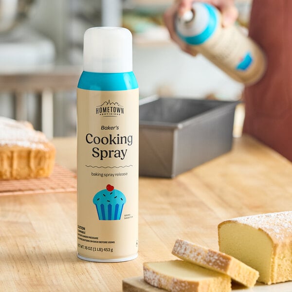Hometown Provisions Baking Pan Release Spray 16 oz. - 6/Case