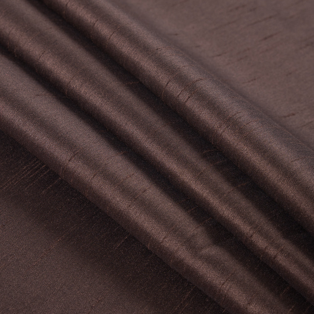 Bison Solid Polyester Shantung