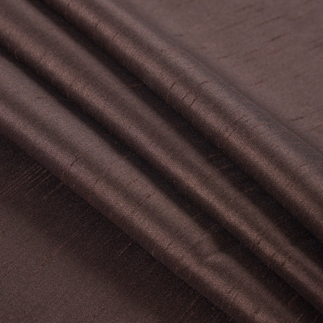 Bison Solid Polyester Shantung