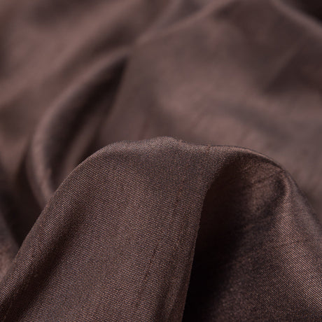 Bison Solid Polyester Shantung