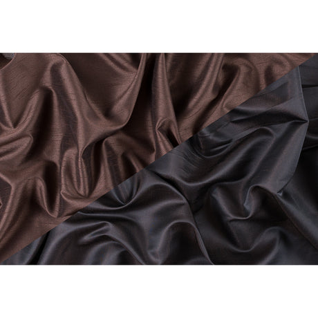 Bison Solid Polyester Shantung