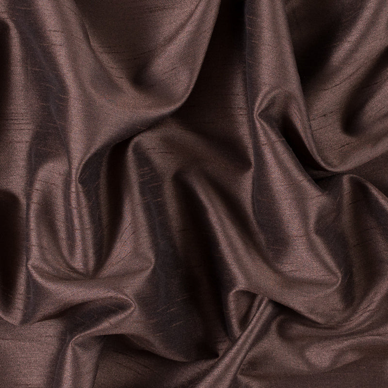 Bison Solid Polyester Shantung