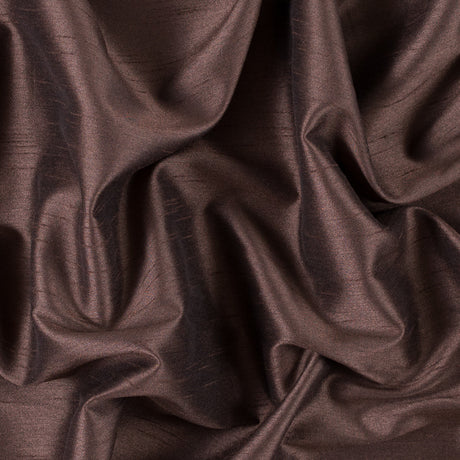 Bison Solid Polyester Shantung