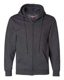 Bayside Unisex USA-Made Full-Zip Hooded Sweatshirt