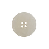 Cream Plastic Coat Button - 33L/21mm