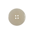 Cream Plastic Coat Button - 33L/21mm