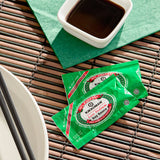 Kikkoman Less Sodium Preservative Free Soy Sauce 6 mL Packet - 200/Case