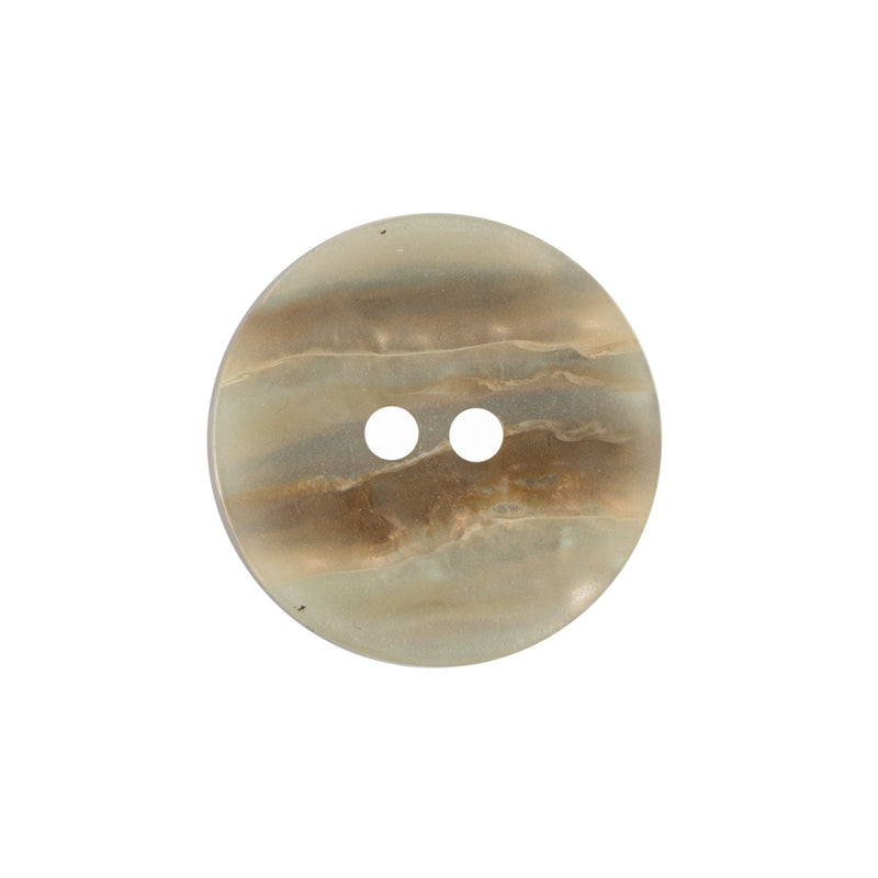 Pearlized Plastic Button - 36L/23mm