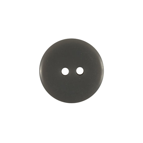 Plastic 2-Hole Button - 32L/20mm - Gray and White Smoky Swirls