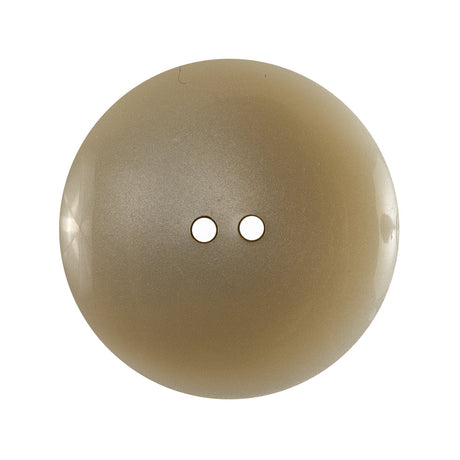 Beige Plastic Coat Button - 44L/28mm
